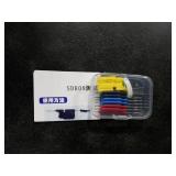 SDK08 Test Clip Ultra Small Clip Chip Foot Clip Micro IC Clamp SOIC/TSSOP/TSOP/SSOP/MSOP/PLCC/QFP/TQFP/LQFP/SMD IC Test Chip Mini Chips Adapters