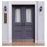 5 Inch Self Adhesive House Numbers, Address Numbers for House, Modern Metal Anti-Rust Weatherproof Home Number for House, Silver Mailbox Numbers for Outdoor Garage Gate Office Apartments Room (1)