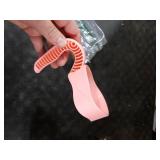 30 oz Tumbler Handle, Anti Slip Travel Mug Grip Cup Holder for Vacuum Insulated Tumblers, Suitable for Yeti Rambler, Trail, Sic, Ozark and More 30 Ounce Tumbler Mugs/Car Cups Accessories (Pink)