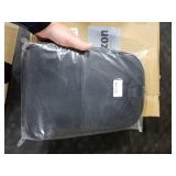 Anbte Folding Camping Table, Aluminum 24 x 16 Adjustable Height Small Folding Table with Carrying Handle, Lightweight, Portable Camping Table Waterproof for Outdoor Indoor Picnic Beach BBQ (Black)