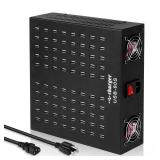Multiple USB Charging Station, MIXILIN 80 Ports 800W(150A) Fast Charger Station with Power Switch, Desktop Charging Station for Multiple Devices Compatible with Cell Phones iPad Kindle Tablet