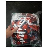 Bencailor Red,Black 9 Pcs Christmas Bathroom Towels Set Red and Black Buffalo Check Towel Snowman Truck Christmas Tree Decoration for Bathroom Xmas Parties Restaurant Winter Housewarming Gifts