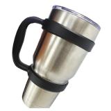 Handle for 30oz Yeti Rambler Tumbler Cooler Cup SIC Kodiak Cups Etc Holder Grip Black