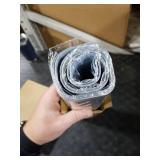 Gold Placemats Set of 6 Rectangle Pressed Vinyl Table Mats Heat Resistant Non-Slip Washable Wipeable Place Mats for Dining Table Indoor Outdoor Flower Dinner Placemats