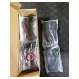 JeCar Door Hinge Covers ABS Exterior Accessories for Jeep Wrangler JK JKU 2007-2018, Black