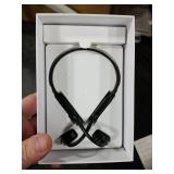 Qyzue Bone Conduction Headphones, Open Ear Headphones Wireless Bluetooth with Mic, Superior Sound Running Headphones 10H Playtime, Comfortable Fit Waterproof for Music, Workouts, Travel