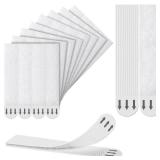 Picture Hanging Strips Heavy Duty, No Tools Adhesive Poster Strips for Frame Mounting Strips, Damage Free Frame Hangers for Classroom Walls, Renter Friendly, Apartment Essentials, White 64 PCS