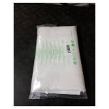 NICETOWN Sheer Canopy Bed Curtains Panels 216 - Home Decoration Sheer Voile Scarf Valance for Wedding (1 Panel, W60 x L216, White)