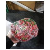 Hommyea Artificial Hanging Flowers for Outdoors, 2 Pcs Fake Hanging Plant Spring Summer Decor, UV Resistant No Fade Faux Flower for Front Door Porch Planter Patio Yard Garden(Red)