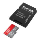 SanDisk 128GB Ultra microSDXC UHS-I Memory Card with Adapter - Up to 140MB/s, C10, U1, Full HD, A1, MicroSD Card - SDSQUAB-128G-GN6MA [New Version]