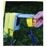 Camco Power Grip RV Mini Replacement Plug - Attach 30 Amp RV Plug to Existing 30 Amp RV Extension Cord - Features Ergonomic Designed Handle for Easy Gripping- Rated for 125 V/3750 W (55283)