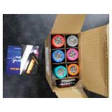 EverBrite Black Light Flashlight 6 Pack, UV Mini Flashlight, 9-Led 395nm Detector for Pet Urine, Stains, Scorpions, AAA Batteries Included