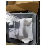 VICHTOP Poolside Storage Basket for Above Ground Pools, Above Ground Pool Accessories, Swimming Pool Storage Basket with Pool Cup Holder, Versatile Organization for Pool Accessories(2 Pack)