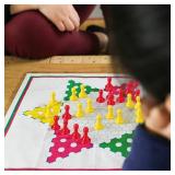 Zonon 64 Pcs Board Games Pieces Multicolor Plastic Pawn Chess Pieces, 1 Inch Tabletop Bulk for Board Component Tabletop Markers Accessories