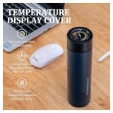 KEKHEALTH TSA Approved Insulin Cooler Travel Case, 60H Diabetes Medication Cooler with Large Dial Mechanical Thermometer & Biogel Ice Pack, Compact Diabetic Travel Case for Medicine Storage