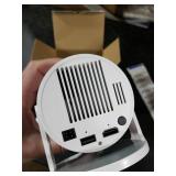 ENUOSUMA Super Mini Projector with WIFI 6 and Bluetooth, 4K 1080P Support Portable Projector, Built-in App, Android 11, 200 ANSI, Auto Keystone Correction, Video Projector for Laptop/PC/Smartphone