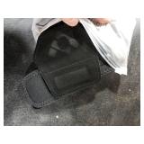 COFOF Weight Lifting Wrist Strap,Double Layer Leather Weightlifting Wrist Strap for Deadlift and Powerlifting, Adjustable Neoprene Padded Gym Workout Lifting Wrist Hooks for Men/Women(Pair)