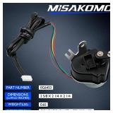 Misakomo 0G6453 Stepper Motor Assembly - GTH990 HSB Stepper Assembly - Compatible with GENERAC Guardian 990 992 999 Generator