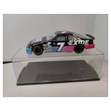 NASCAR #7 Geoff Bodine Exide Batteries 1995 Ford Thunderbird 1:24 Diecast Model Car