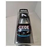 NASCAR #7 Geoff Bodine Exide Batteries 1995 Ford Thunderbird 1:24 Diecast Model Car