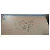 APPEARS NEW - Olakids Climbing Arch for Toddlers, 3 in 1 Kids Wooden Rocking Horse Toy Climber Rocker Play Table, Baby Pikler Montessori Indoor Activity Climb Gym Playground Gift for Boys Girls