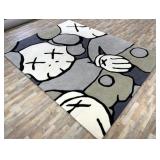 APPEARS NEW - Oasis Rugs Modern Handmade Woolen Carpet, Luxury Floor Accent, Perfect for Hall, Living Room (3x5 ft)  - Retail: $166
