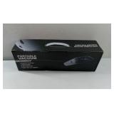 APPEARS NEW - Car Vacuum Cleaner, 12.1 inch Wired with Dust Box, Extended Hose and Multi-Tool Attachments for Auto Interior (Red)