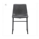 APPEARS NEW - Zuo Modern Smart Dining Chairs - Set of 2 (Gray)  - Retail: $129