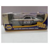 1980s Buddy Baker #28 NAPA Monte Carlo NASCAR 50th Anniversary Die-Cast Car 1:24 Scale