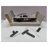 1980s Buddy Baker #28 NAPA Monte Carlo NASCAR 50th Anniversary Die-Cast Car 1:24 Scale
