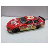 2002 Hut Stricklin #23 Hills Bros. Dodge Intrepid R/T NASCAR Diecast Model 1:24 Scale