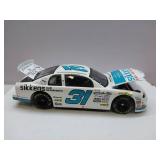 1990s Dale Earnhardt, Sr #3 Goodwrench Chevrolet Lumona RC Car (Has Wear and No Remote) AND 1997 Dale Earnhardt, Jr #31 Sikkens White Monte Carlo Diecast Model Car 1:24 Scale