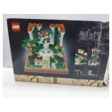 APPEARS NEW - LEGO Icons Fountain Garden Building Set - DIY Kit for Adults, Ages 18+ - Miniature Craft Building Blocks for Home Decor, Display - Gift for Birthdays - with Cypress Trees and Grape Vines