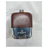 Scarpe DI BIANCO Leather Pewter Flask Reverse Sombrero, Calf Marble   - Retail: $250