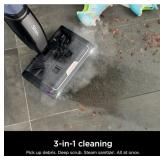 Shark Steam Pickup Lightweight 3-in-1 Steam Mop Cleaner Picks Up Debris, Deep Scrubs & Steam Sanitizes - All At Once for Home with Sealed Hard Floors like Hardwood, Tile & Laminate, SD201  - Retail: $