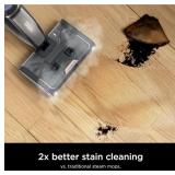 Shark Steam Pickup Lightweight 3-in-1 Steam Mop Cleaner Picks Up Debris, Deep Scrubs & Steam Sanitizes - All At Once for Home with Sealed Hard Floors like Hardwood, Tile & Laminate, SD201  - Retail: $