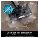 Shark Steam Pickup Lightweight 3-in-1 Steam Mop Cleaner Picks Up Debris, Deep Scrubs & Steam Sanitizes - All At Once for Home with Sealed Hard Floors like Hardwood, Tile & Laminate, SD201  - Retail: $