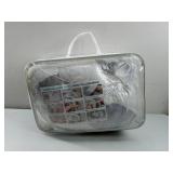 APPEARS NEW - Baby Lounger for Newborn 0â24 Months, Baby Pillow & Baby Nest Lounger, Organic Cotton Breathable Infant Pillow, Portable Baby Nest for Home & Travel (Grey)