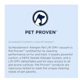 APPEARS NEW - Bissell SurfaceSense Allergen Lift-Off Pet Upright Vacuum, with Tangle-Free Multi-Surface Brush Roll, LED Headlights, & Lift-Off Technology  - Retail: $280