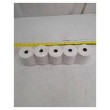 Thermal Reciept Rolls - 3\" wide x 1/2\" core - 5 Pack