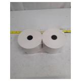 Thermal Reciept Rolls - 3\" wide x 1\" core - 2 Pack
