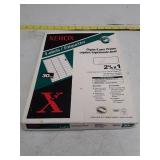 Xerox Copier/Laser Printer Labels 30-up