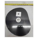 Novelty Mirror Irregular Shape (Asymetrical) Vanity or Accent Wall Mirror with Wall Fixture