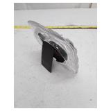 Crystal Heart Picture Frame with Rose Design