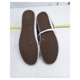 Vans Mid-Top Black and White Skateboarding Shoes - Size 13