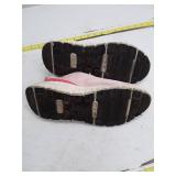 Avia Pink Athletic Sneakers with Lightning Detail - Size 10