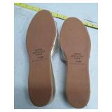 Daniel Green Silver Metallic Slides - Size 10