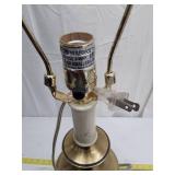 Brass Urn Style Table Lamp, no shade
