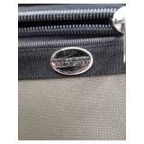 Large Rolling Suitcase with Multiple Compartments