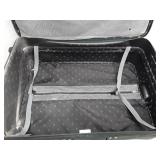 Large Rolling Suitcase with Multiple Compartments
